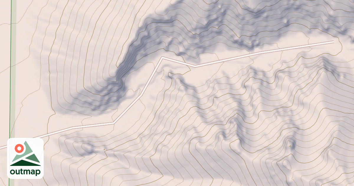 Map of ANDERSON CANYON