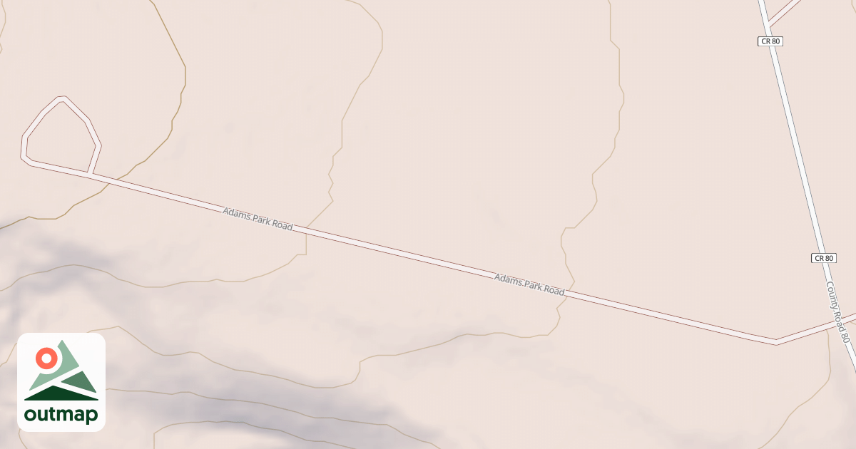 Map of ADAMS PARK