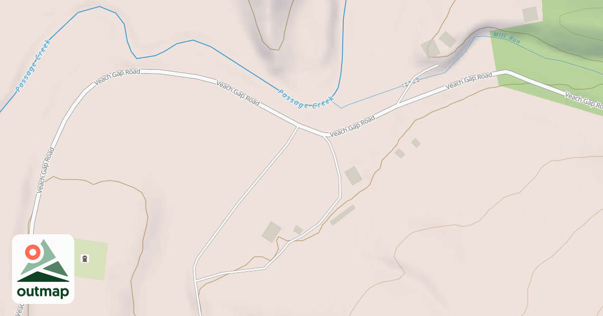 Map of CREASE MTN