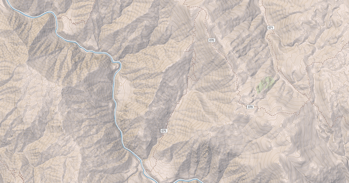 Map preview of DEADMAN CREEK