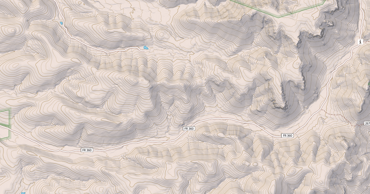 Map preview of JOHN LONG CANYON