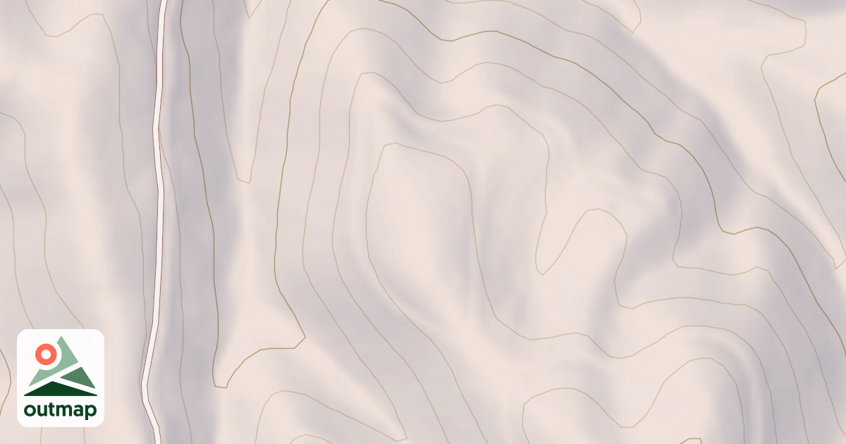Map of DEADMAN SPUR C1