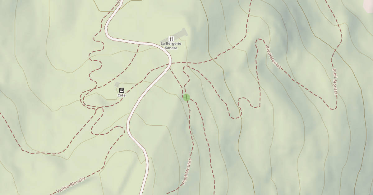 Map preview of Pied Moutet