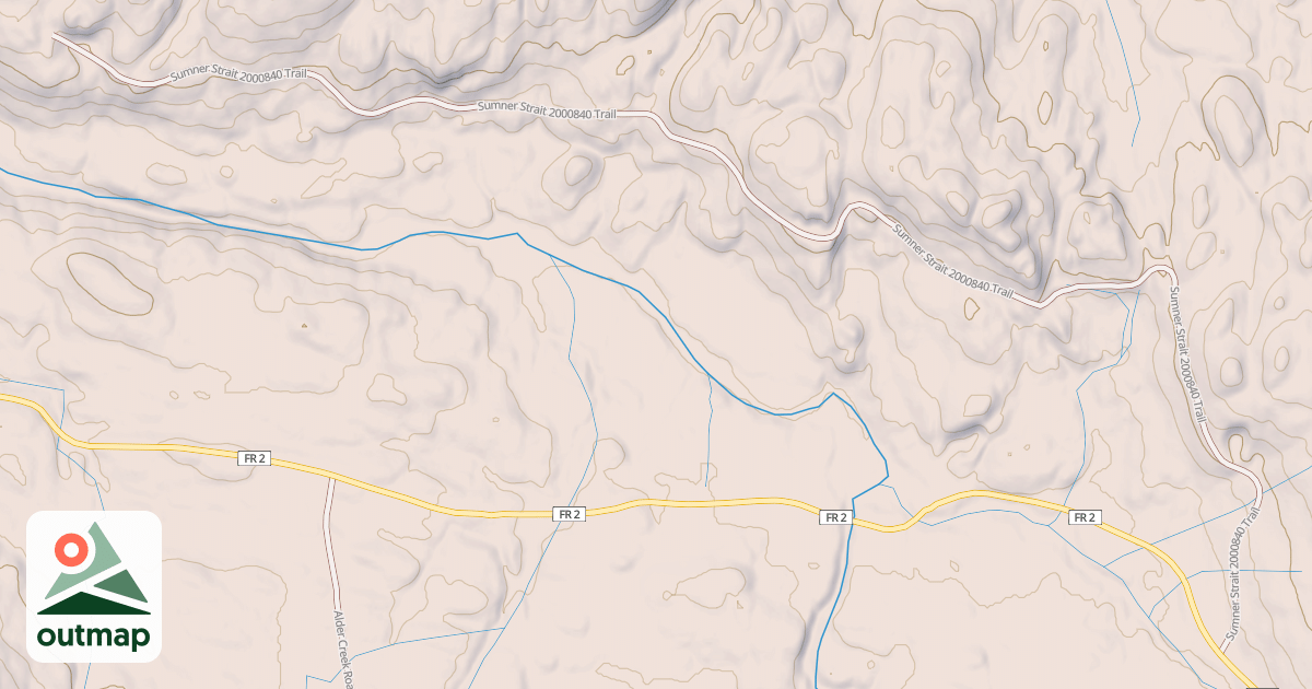 Map of Sumner Strait  2000840