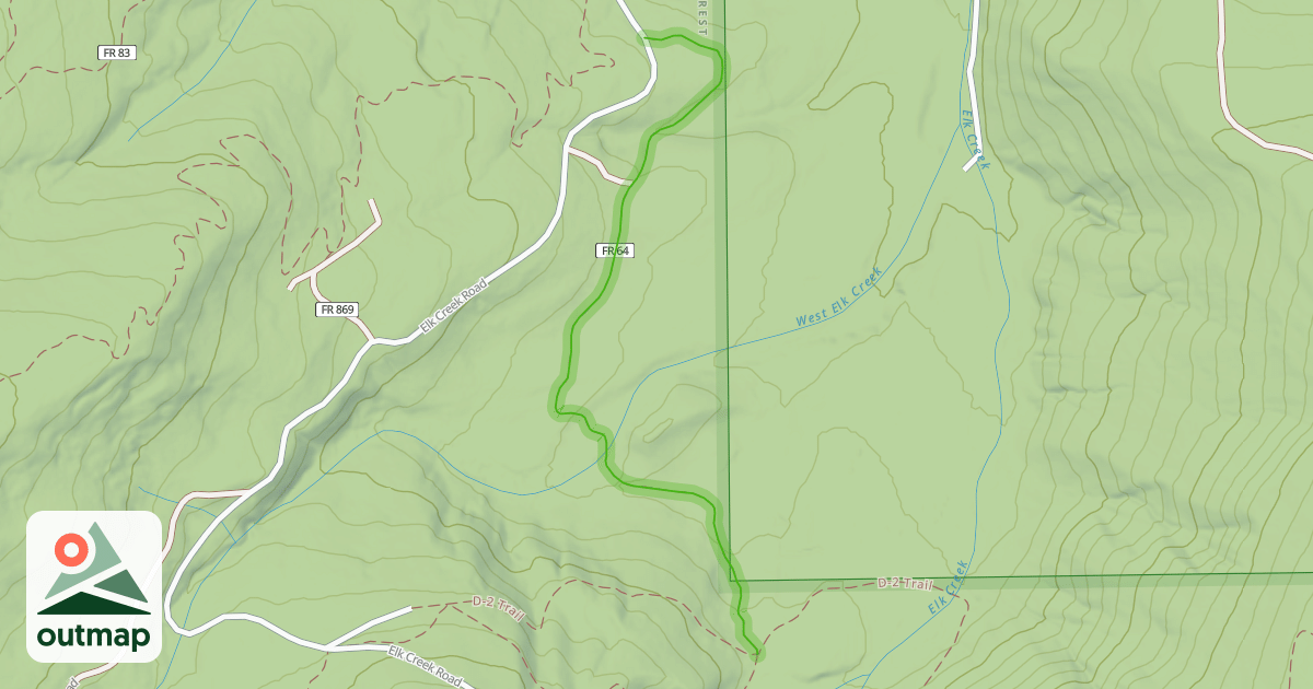 Map of Elk Meadow