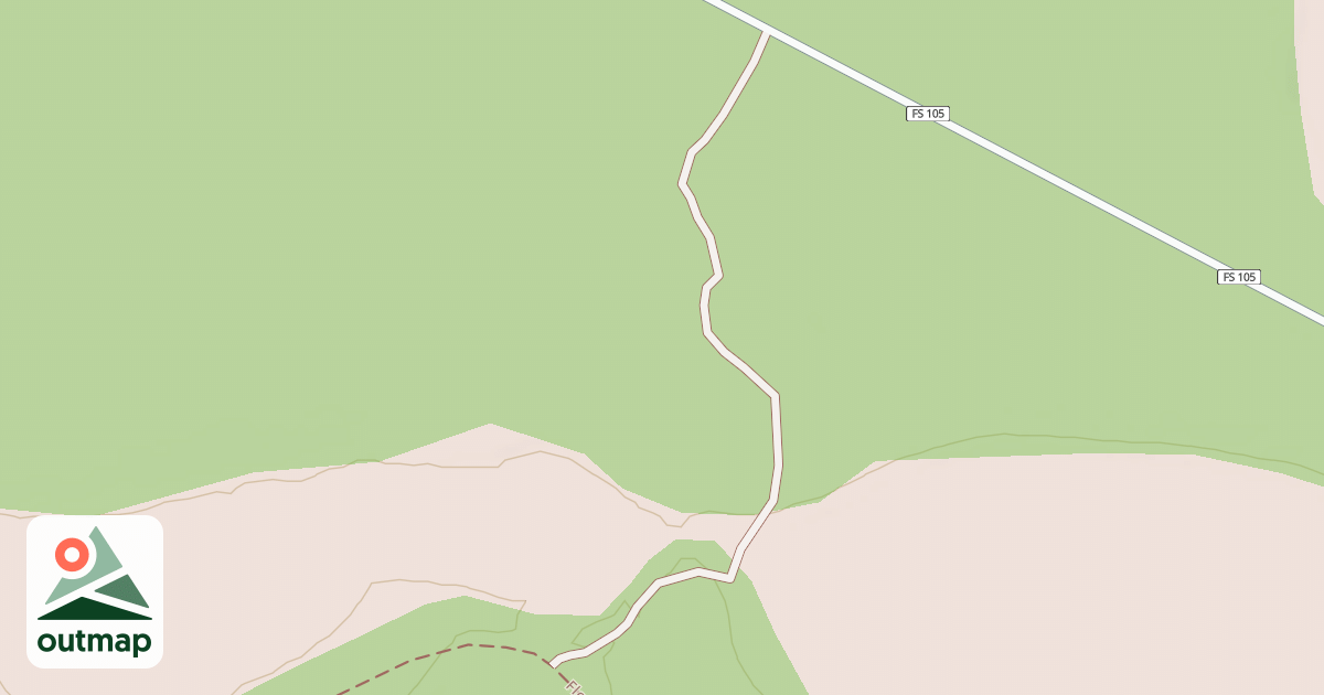 Map of USFS National Forest System Roads {0B45B653-6E9A-40DD-9CEB-2E547BC76DF4}