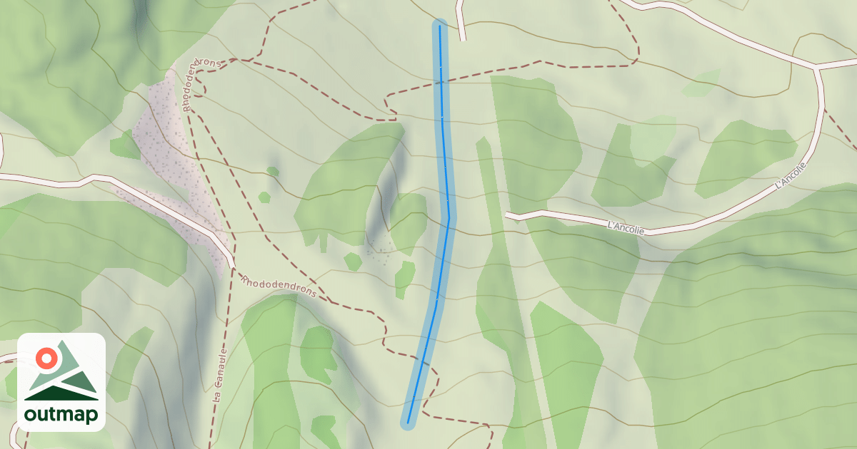 Map of Les Myrtilles
