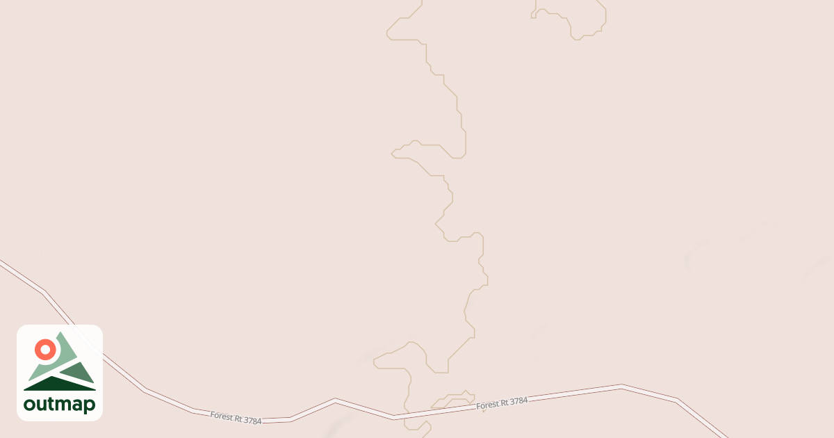 Map of CUBA HILL NORTH SPUR A