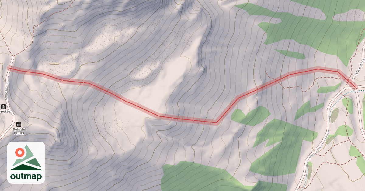 Map of Bois de l'Ours