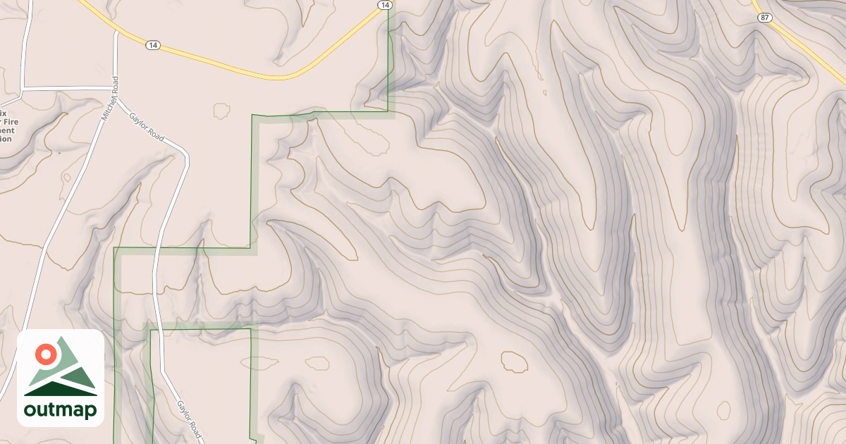 Map of USFS National Forest System Roads {D9417B50-8952-4263-B755-3FA0F271A4FE}