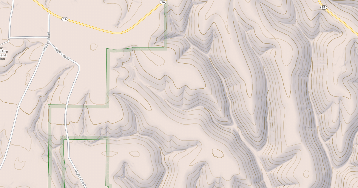 Map preview of USFS National Forest System Roads {D9417B50-8952-4263-B755-3FA0F271A4FE}
