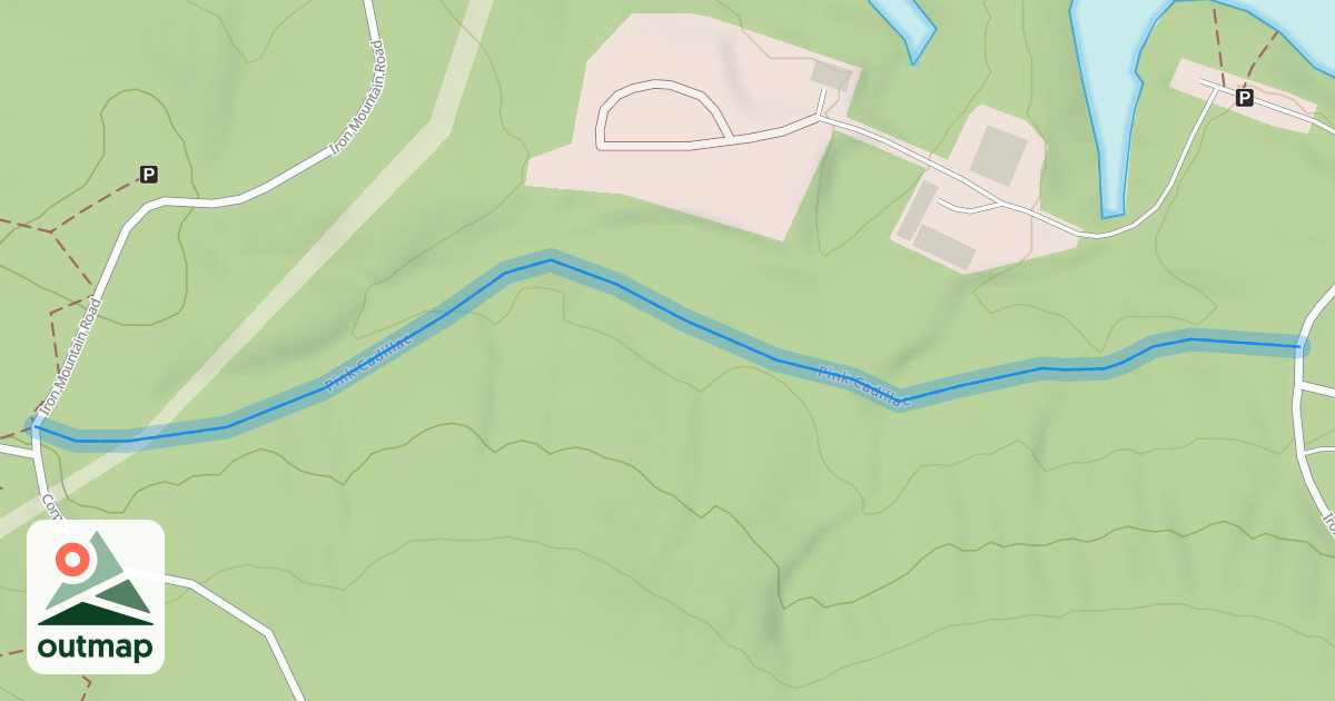 Map of Pink Cadillac