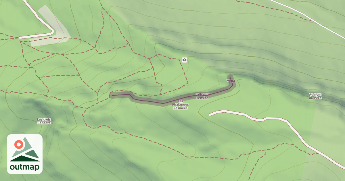 Map of Falaise Pastré