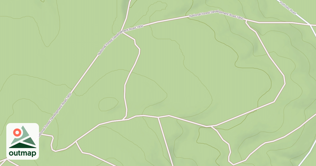 Map of EAST BUTTE