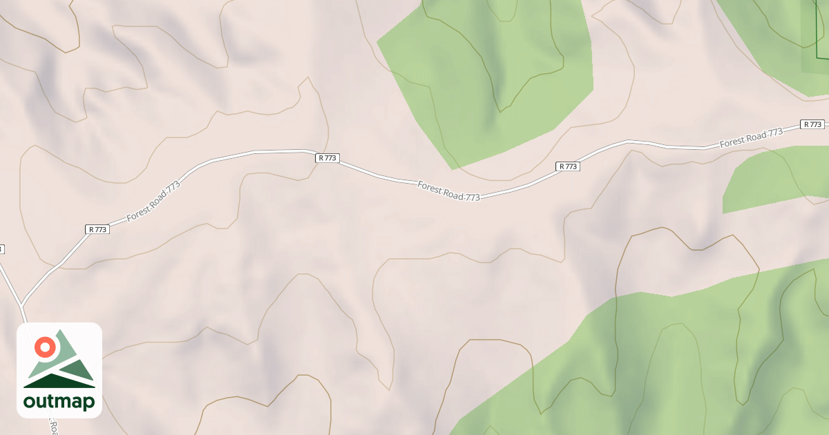 Map of USFS Motor Vehicle Use Map Roads {DD36450C-5E02-4872-BC3D-452855B4DACF}