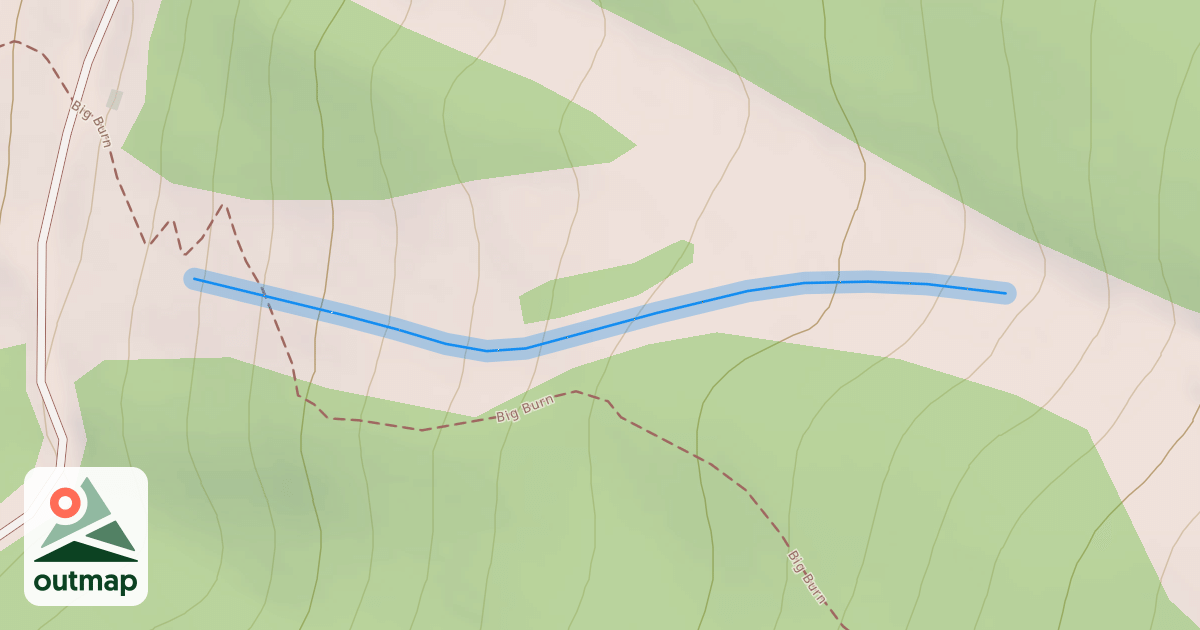 Map of Mainline - Upper