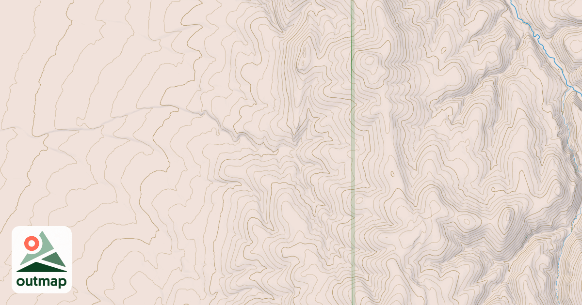 Map of NORTH JAKES CREEK