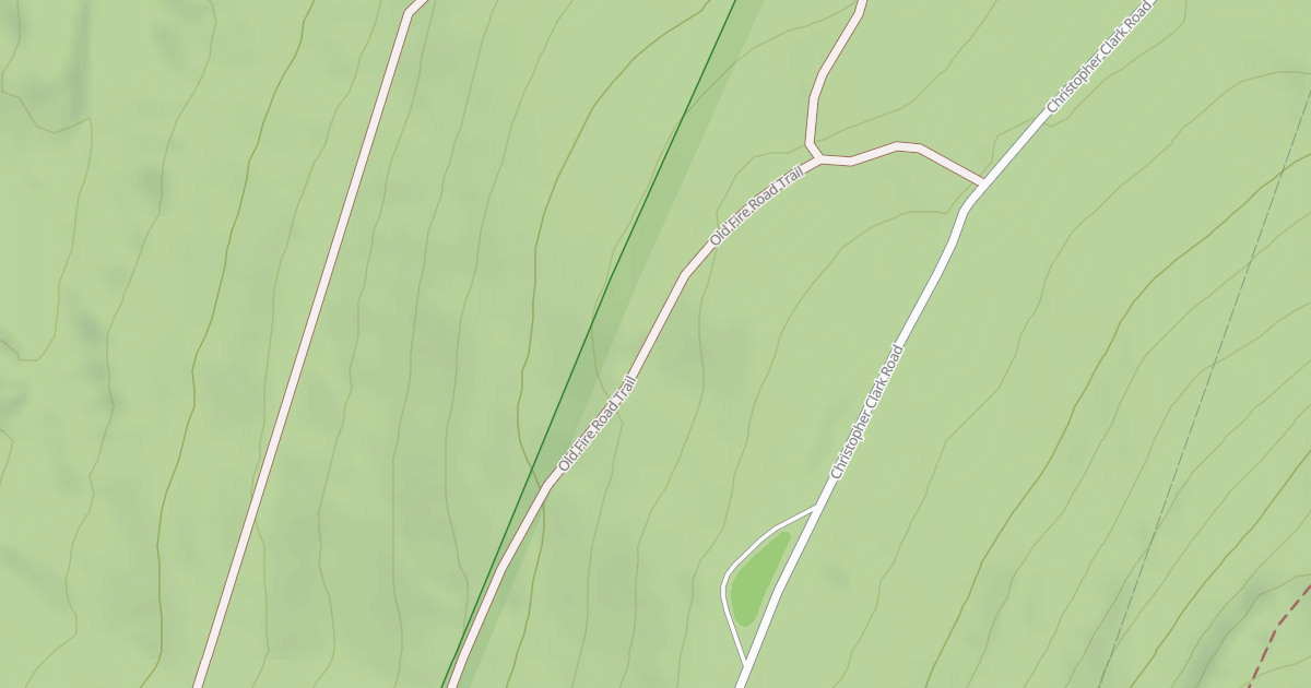 Map preview of Old Fire Road Trail