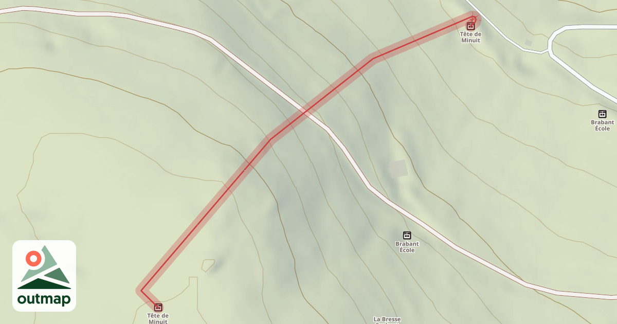 Map of Le Mur