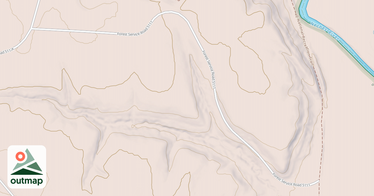 Map of OVERLOOK SPUR
