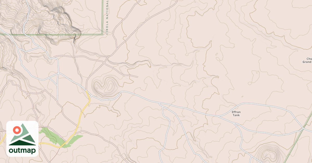 Map of CHUTES