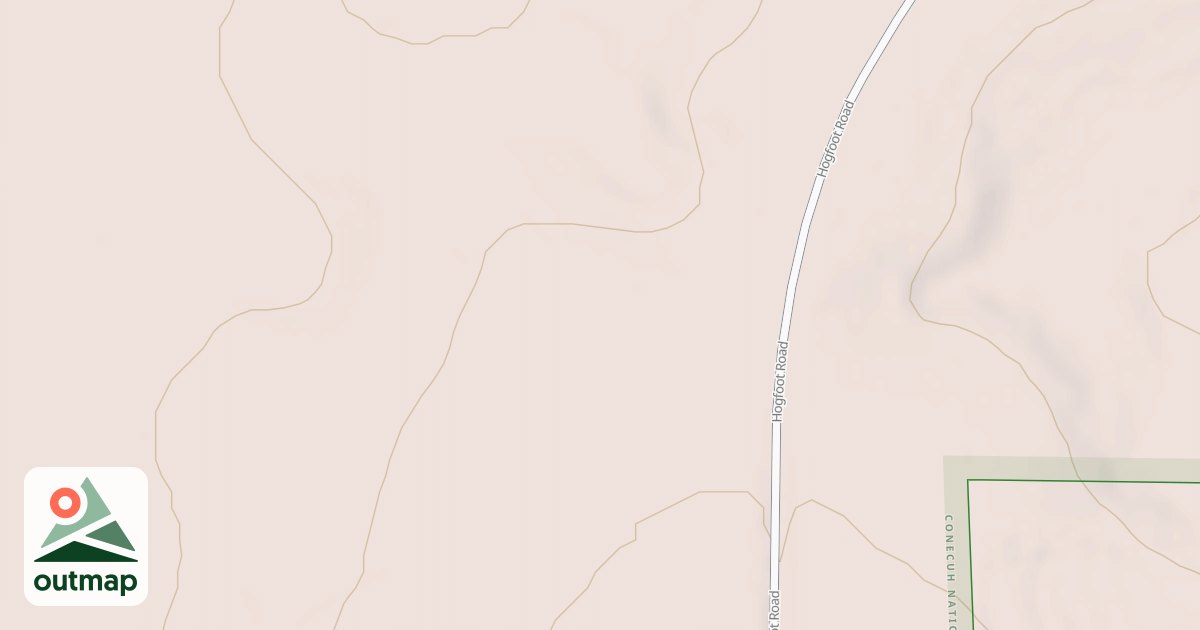 Map of OLD PLACE