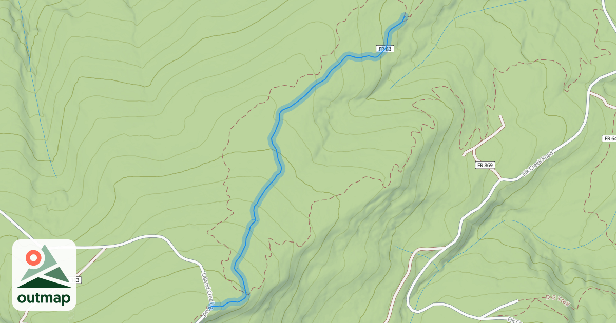 Map of Zoom Trail