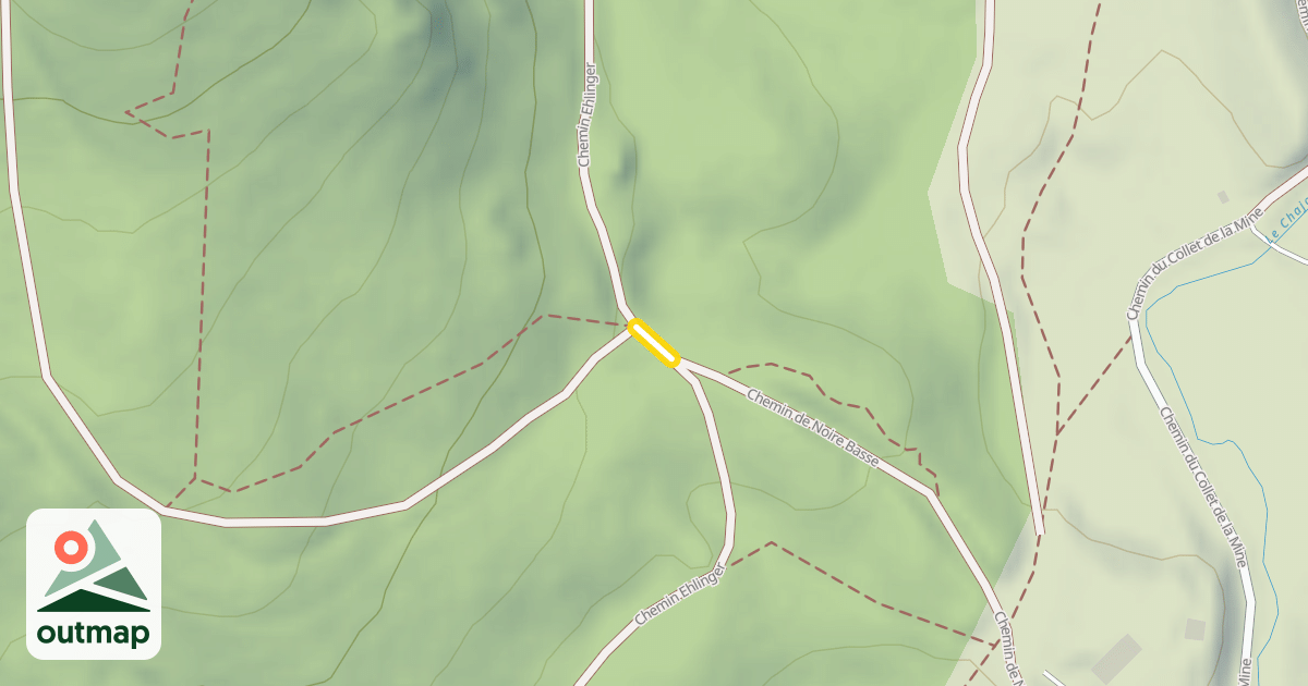 Map of Chemin Ehlinger