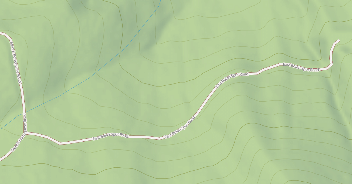 Map preview of EAST BOLAN SPUR