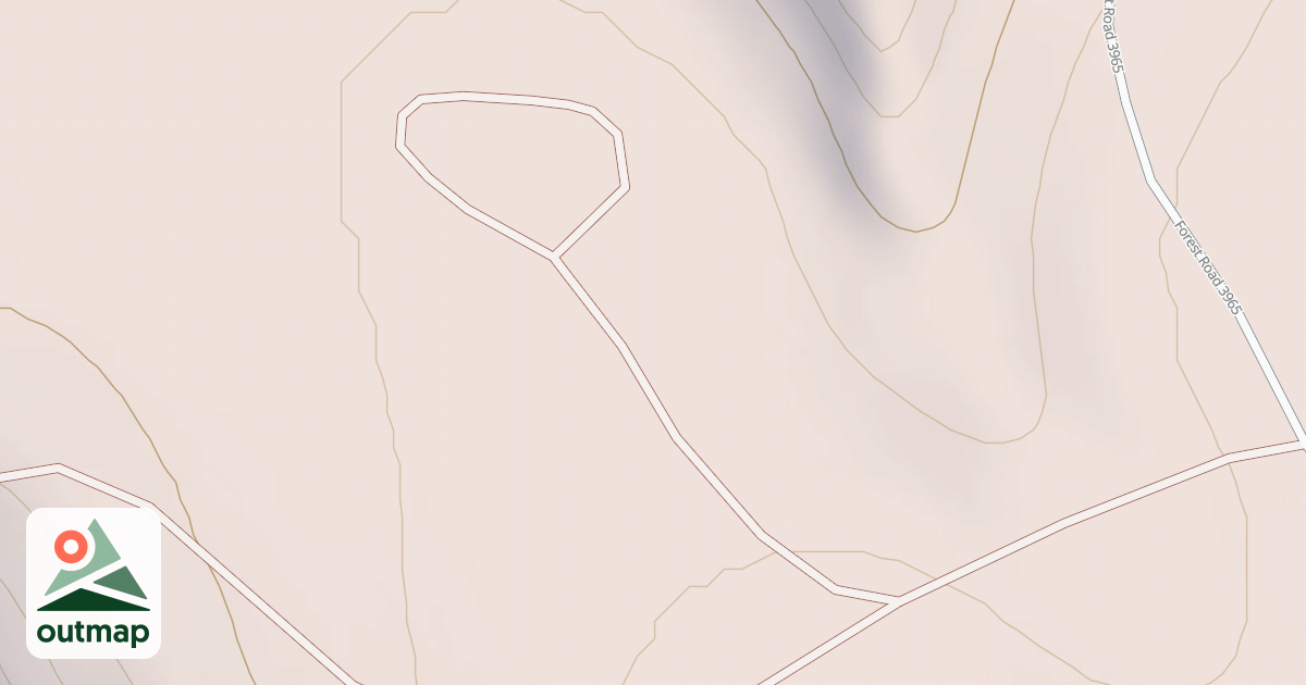 Map of PO SADDLE TH LOOP A