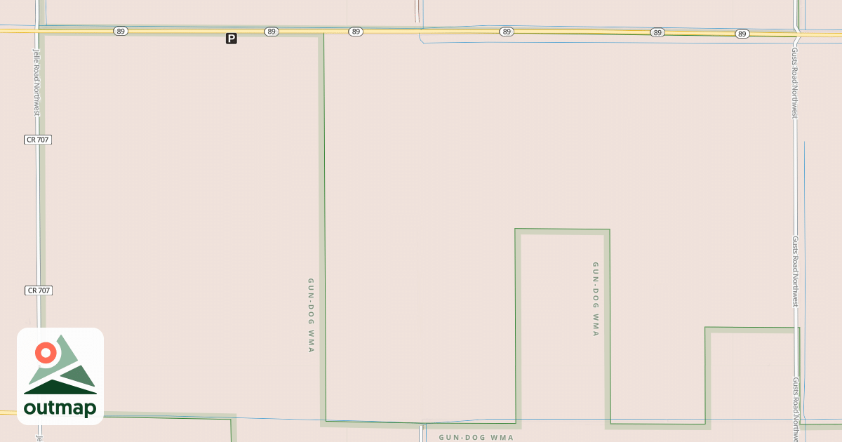 Map of Fourtown-Grygla Trail System
