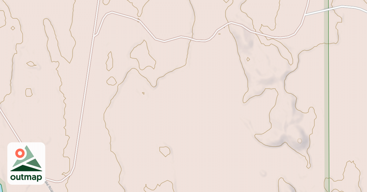 Map of SAUL LAKE SPUR
