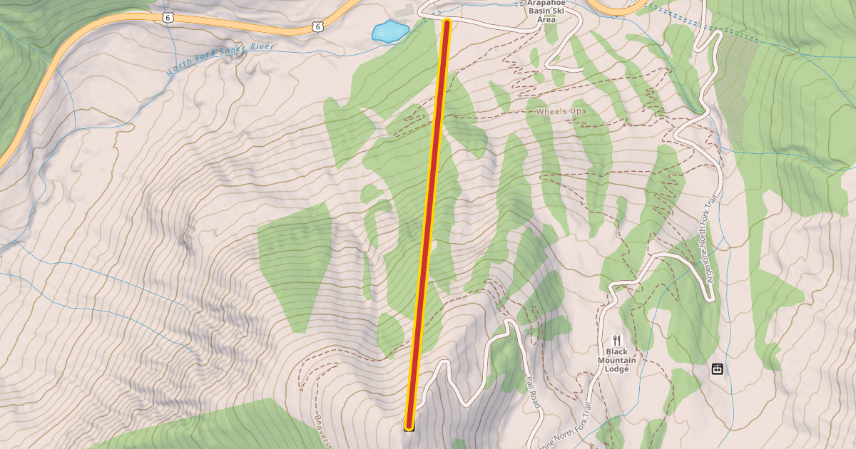 Map preview of Pallavicini Lift