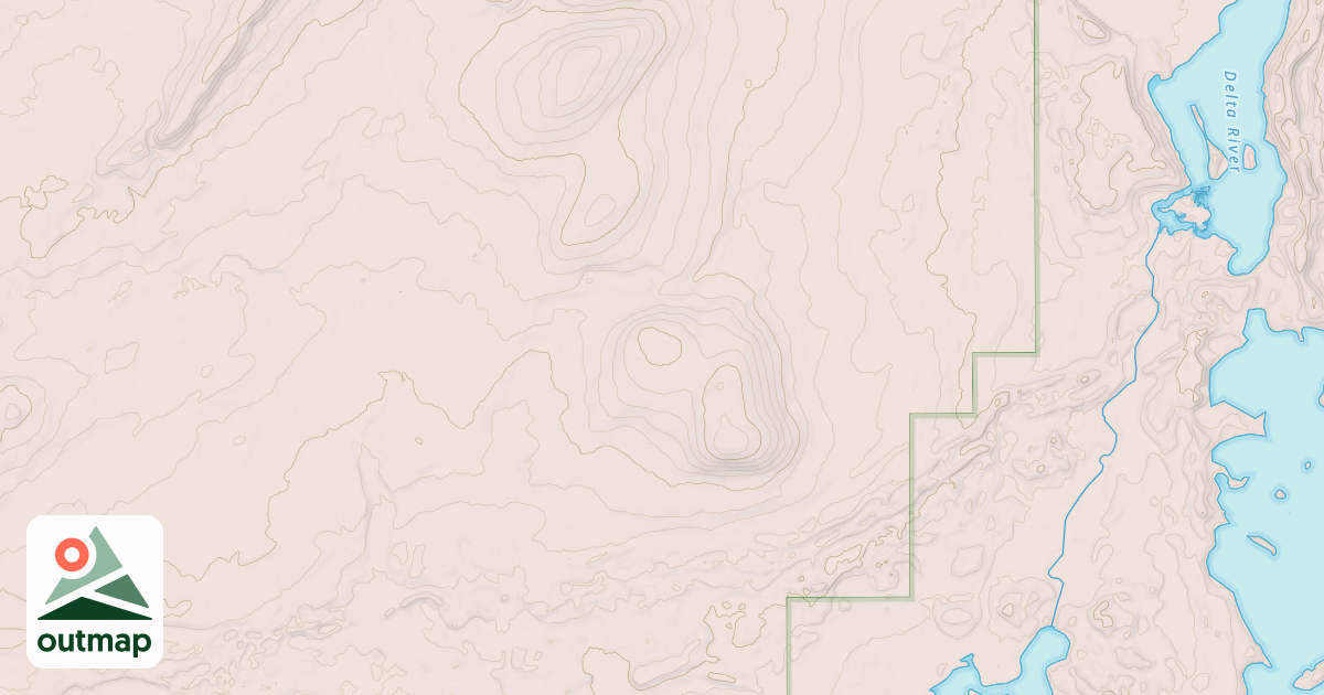 Map of Landmark Gap South