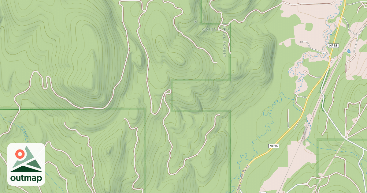 Map of BEWILDER BEAVER