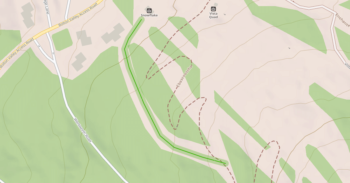 Map preview of Lower Bentley