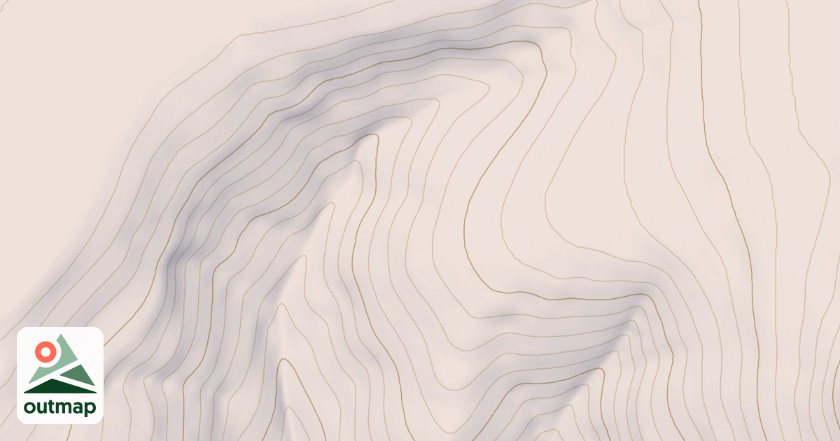 Map of Calf Creek East