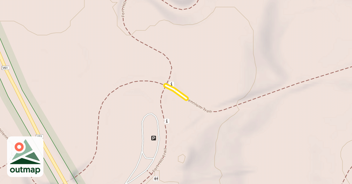 Map of Millennium Trail