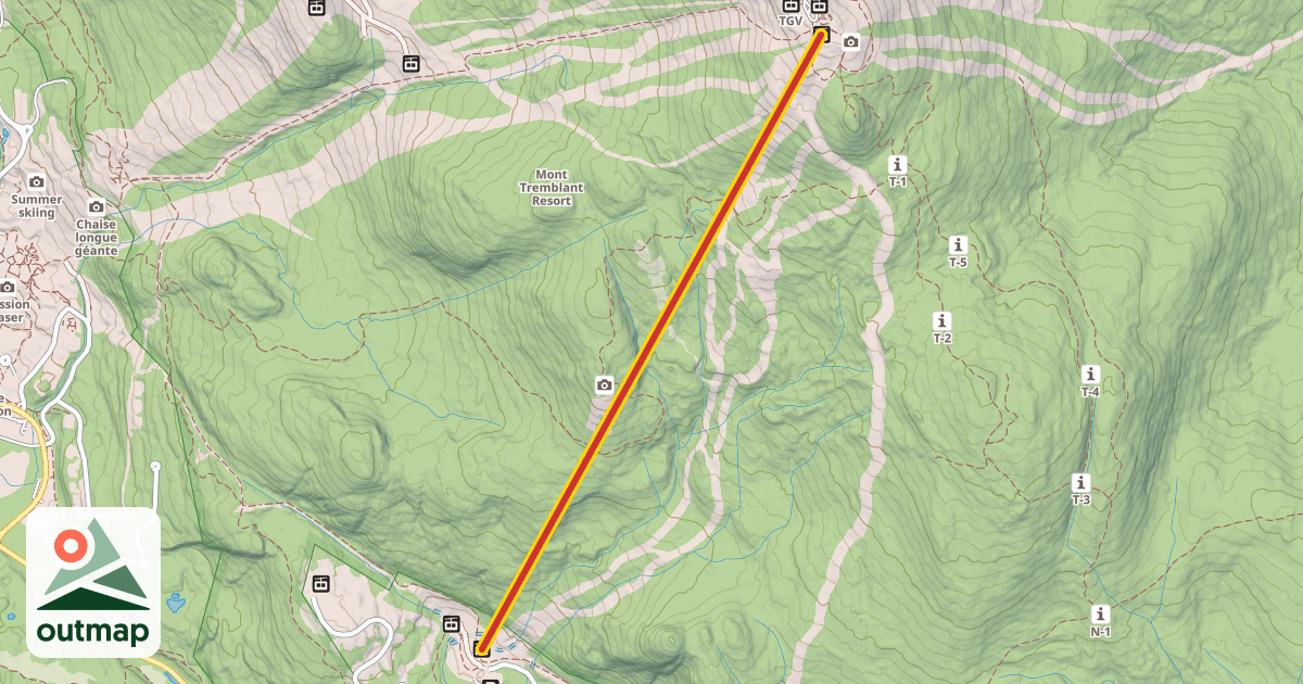 Map of Soleil Express