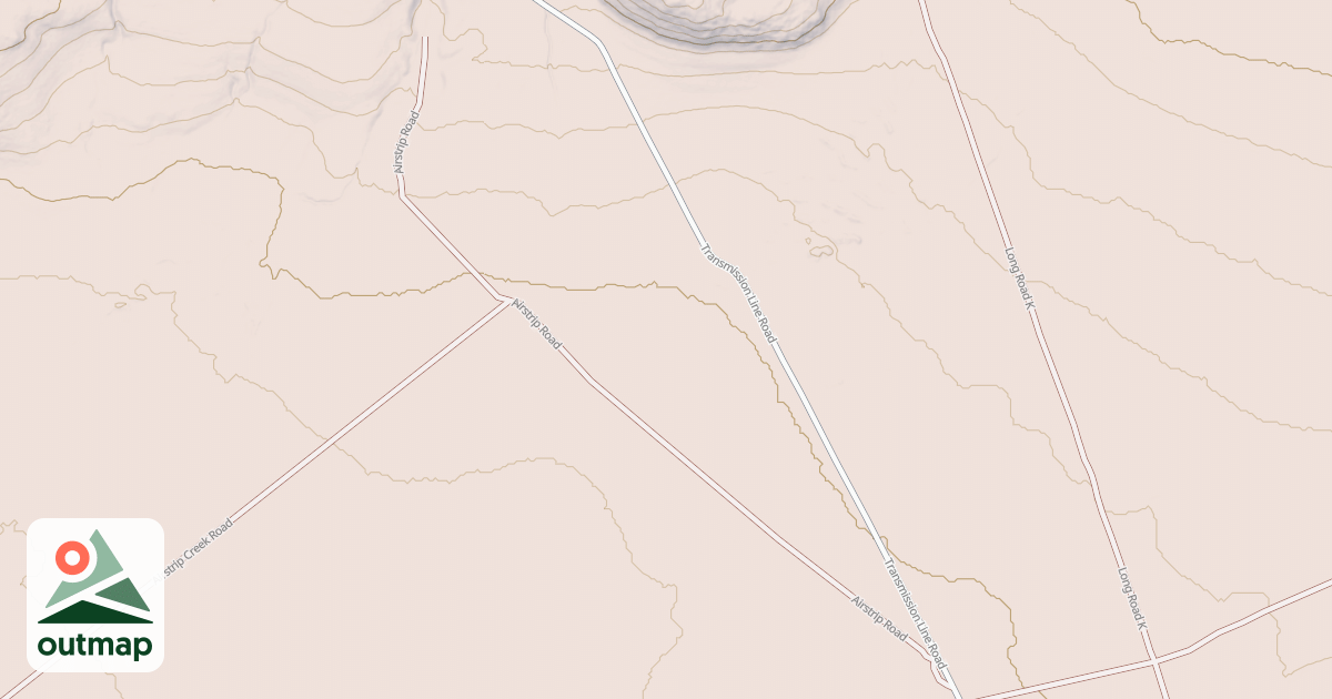 Map of AIRSTRIP ROAD