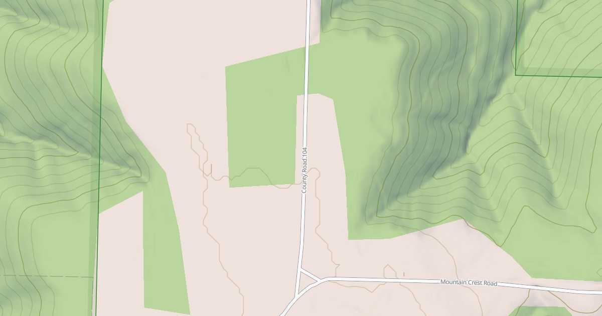 Map preview of USFS National Forest System Roads {BBA21F88-54BD-4CEB-BD46-2D3A185DEF20}