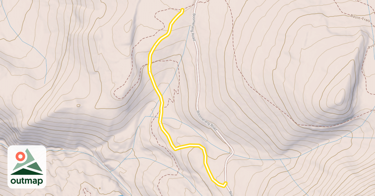 Map of Boomerang Loop