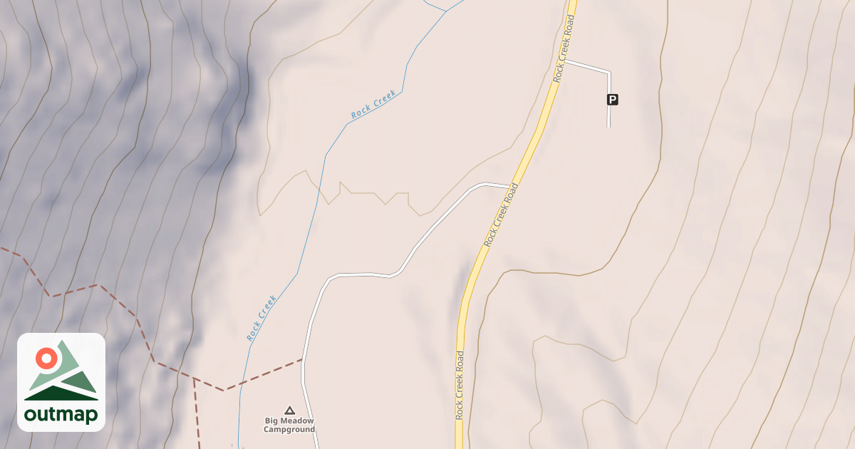 Map of BIG MEADOW CG