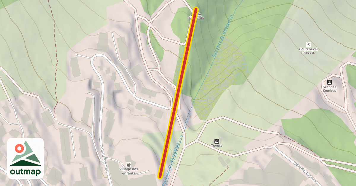 Map of Jardin d'Enfants