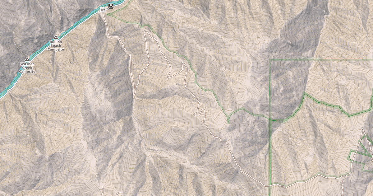 Map preview of Carey Creek