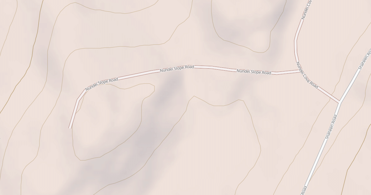 Map preview of NUNDEI SLOPE