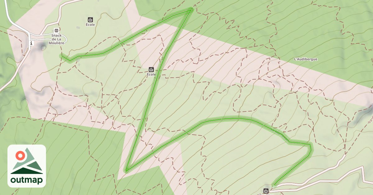 Map of Le Marcassin