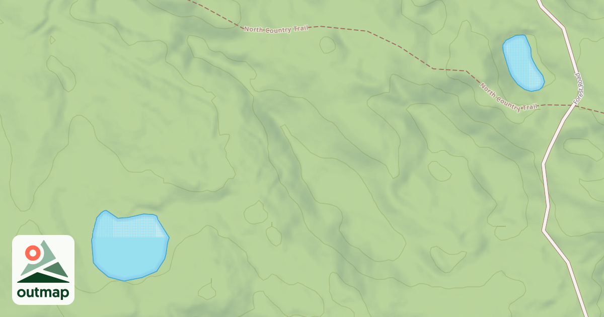 Map of Martineau Recreational Trails