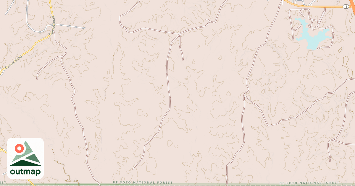 Map of USFS Motor Vehicle Use Map Roads {D03E7374-C314-4A60-8A08-A9A3431D01C6}