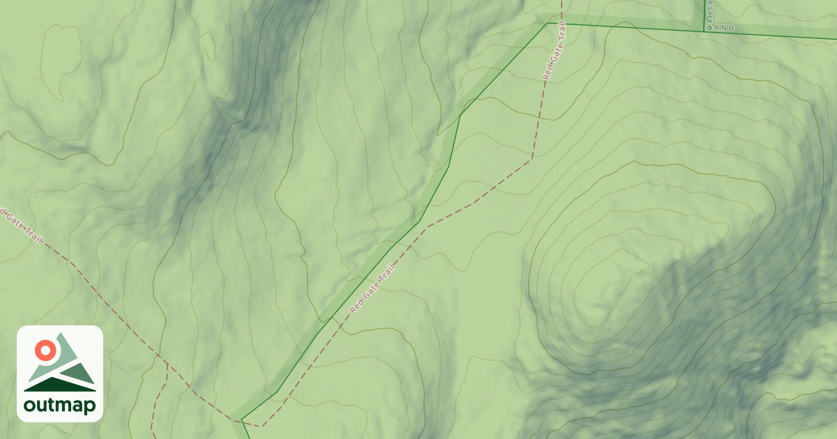 Map of Red Gate